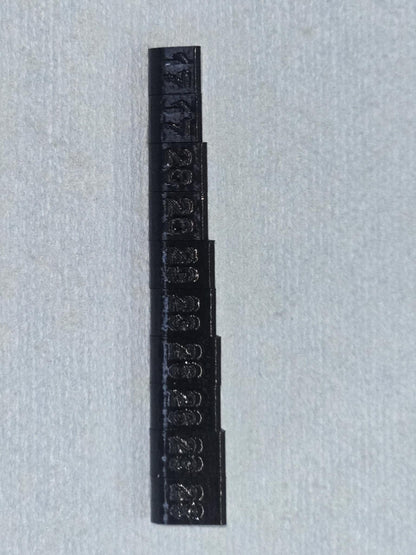 DS Flat Draw Stops (Set)